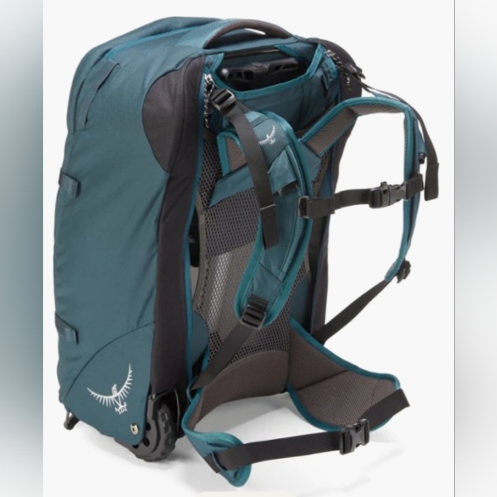 Osprey Fairview Wheeled Travel Pack 36 Night Jungle Blue Women's/ Unisex - Picture 10 of 11